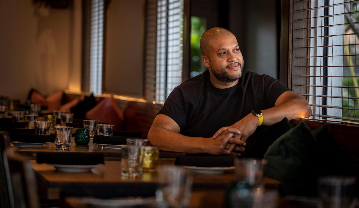 Chef Timon Balloo of The Katherine in Fort Lauderdale.