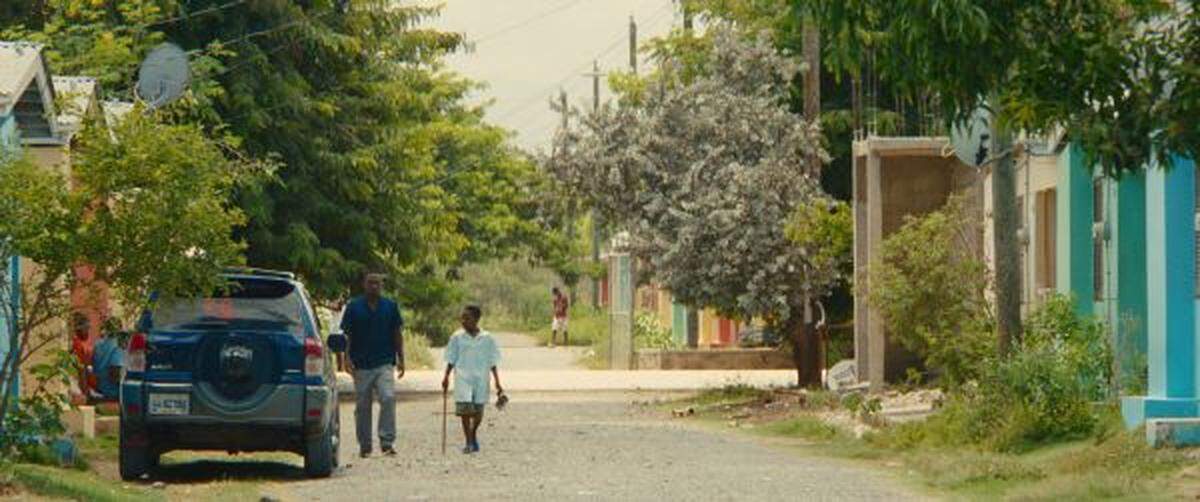 North Miami Beach native and director Elisee Junior St. Preux debuts his first feature film at the Tribeca Film Festival next month. This is a still image from the film, which focuses on a man, Ruben, reconciling with his father before his death, and a young boy who tags along in search of a family.