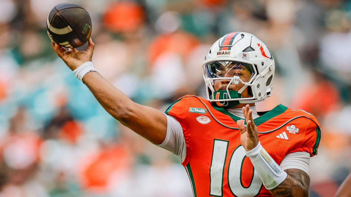 12 notable stats from No. 1 Miami Hurricanes’ win over Pittsburgh Panthers