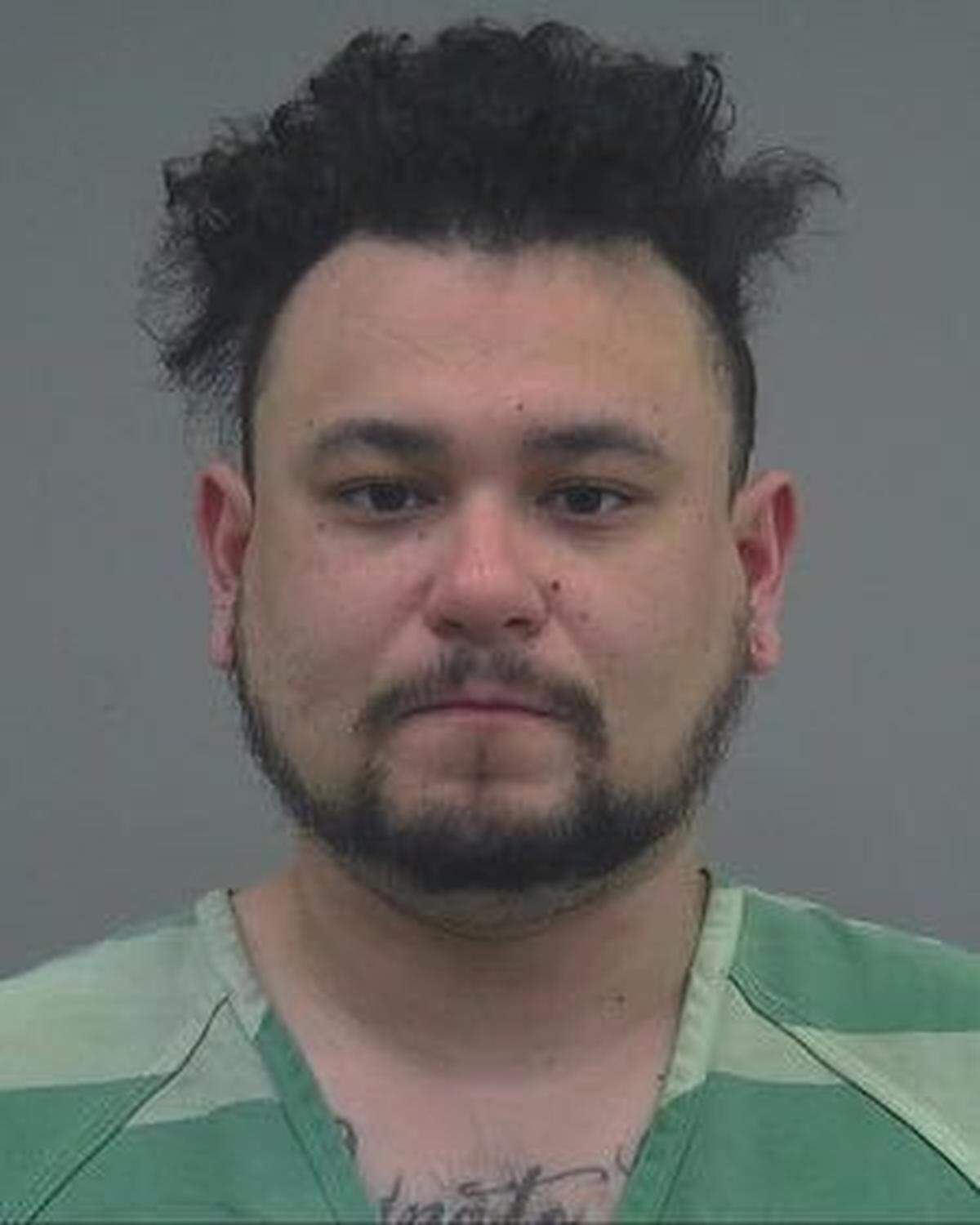Joshua Figueroa, 32, of Gainesville, is seen in this booking photograph on July 1, 2021, from the Alachua County Jail, after he was arrested in the hit-and-run fatality of a University of Florida student, Maggie Paxton, 18, of Jacksonville, who died Dec. 9, 2020.