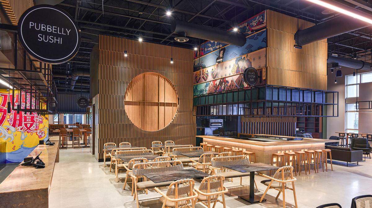 Pubbelly Sushi, which has locations in Miami Beach, Aventura, Downtown Dadeland and Brickell, is one of the vendors at the new Shoma Bazaar.