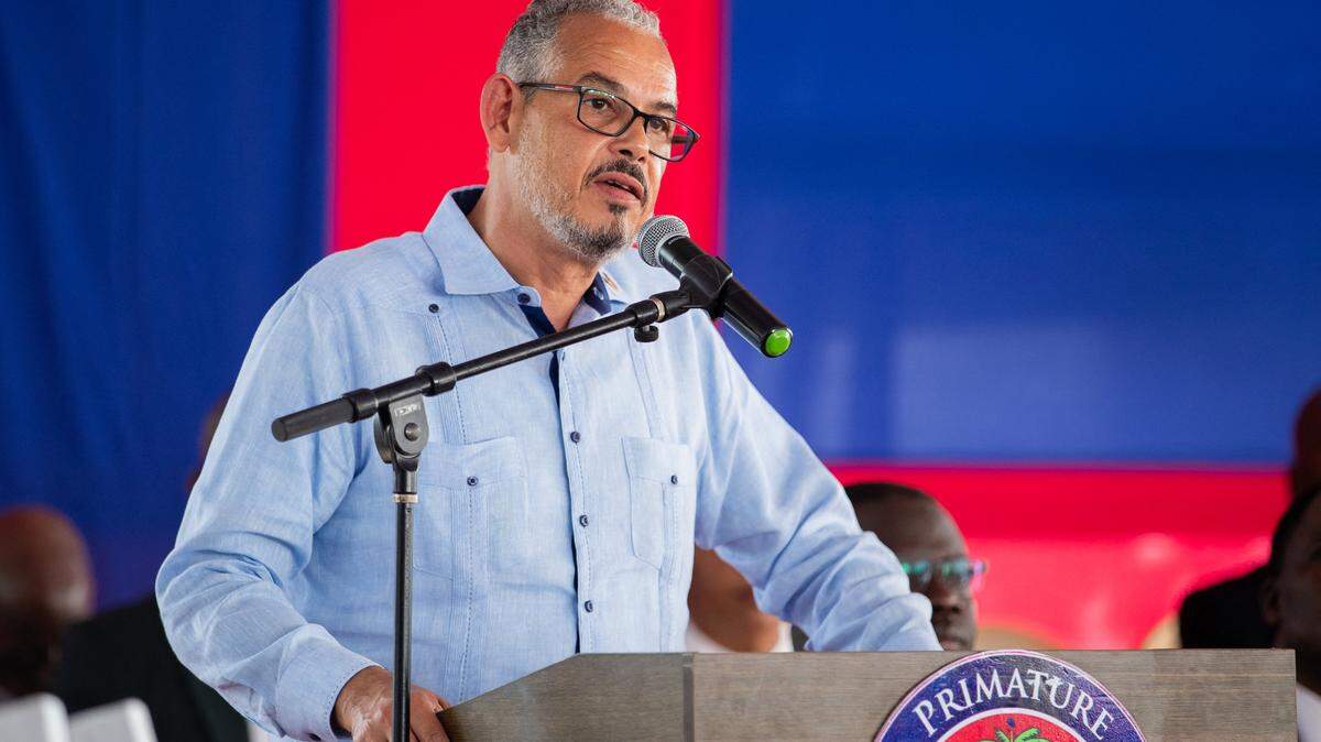 Haitian Prime Minister Alix Didier Fils-Aime