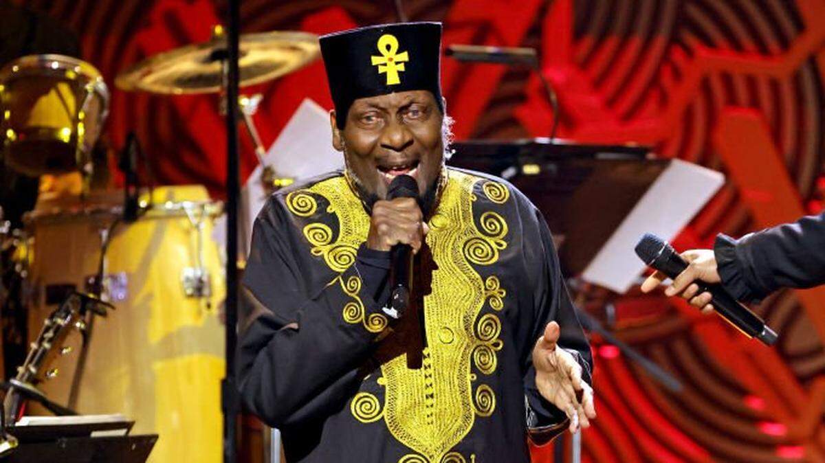 HOLLYWOOD, CALIFORNIA - APRIL 06: In this image released on December 21,  Jimmy Cliff performs onstage during Homeward Bound: A GRAMMY Salute To The Songs Of Paul Simon at Hollywood Pantages Theatre on April 06, 2022 in Hollywood, California. (Photo by Kevin Winter/Getty Images for The Recording Academy)