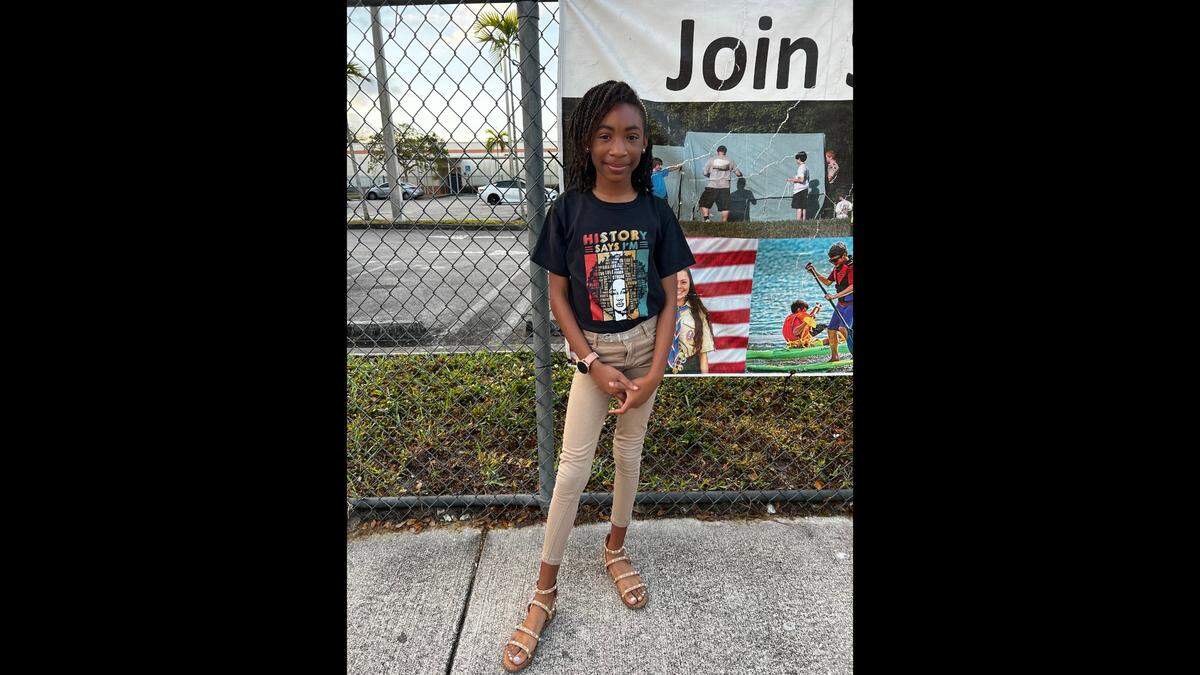 Cailyn Sanders, 11, is one of 10 youth winners of the 13th annual “I Got Bank!” youth essay & art contest hosted by OneUnited Bank, the nation’s largest Black-owned bank. The contest promotes financial literacy among children.