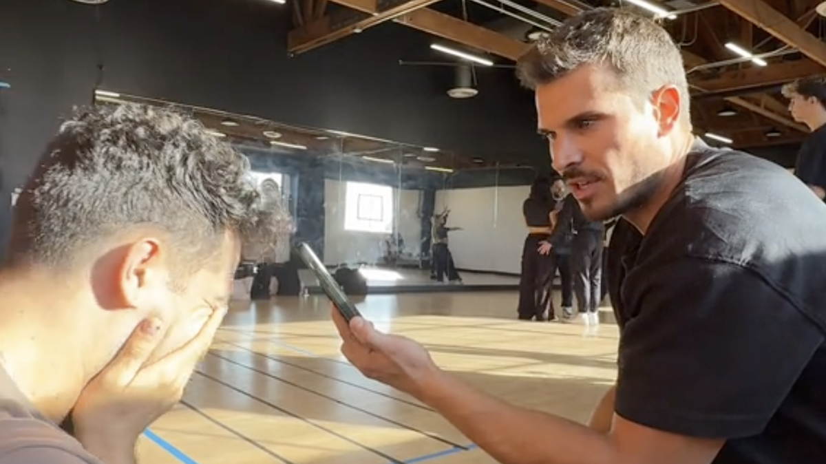 Ezra Soza confronts Gleb Savchenko.