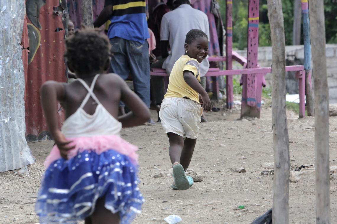 Ten years after the Jan. 12, 2010, earthquake in Haiti, most of the makeshift huts and tents that once housed desperate, displaced earthquake survivors in plain view are gone. But hidden tent cities like this one in the city of Delmas in the capital’s metropolitan area still remain.