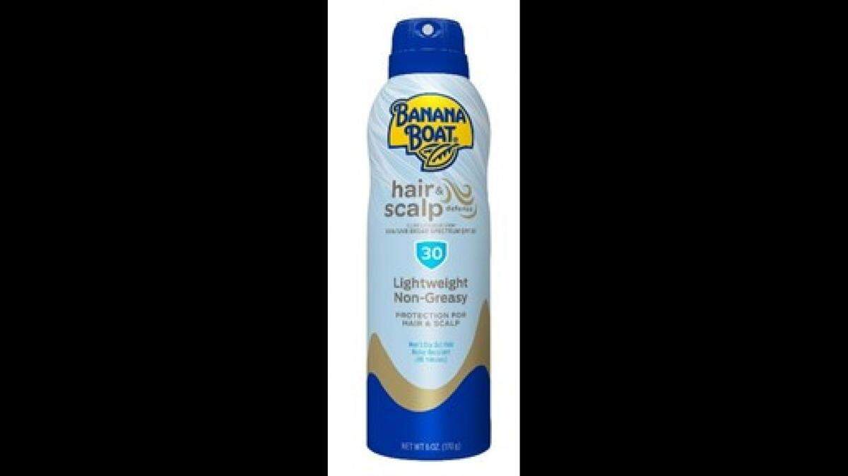 The latest product recalled for having the carcinogen benzene: Banana Boat sunscreen