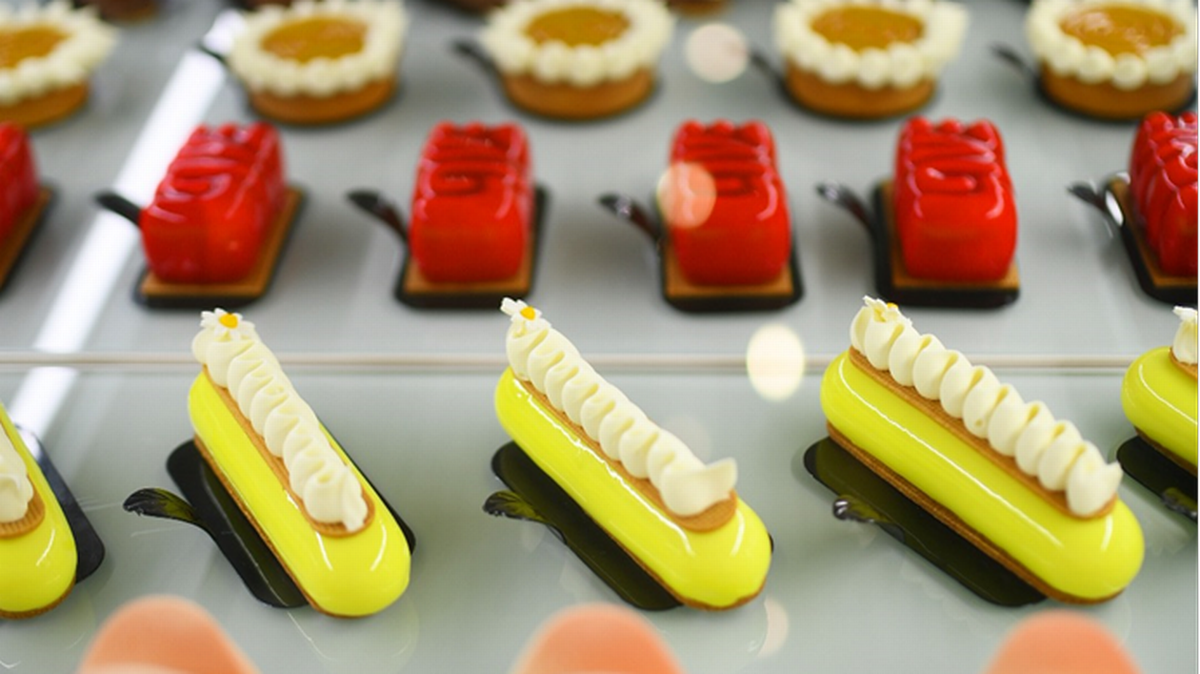 This is the sort of thing you can expect, Doral - not just dessert but works of art.