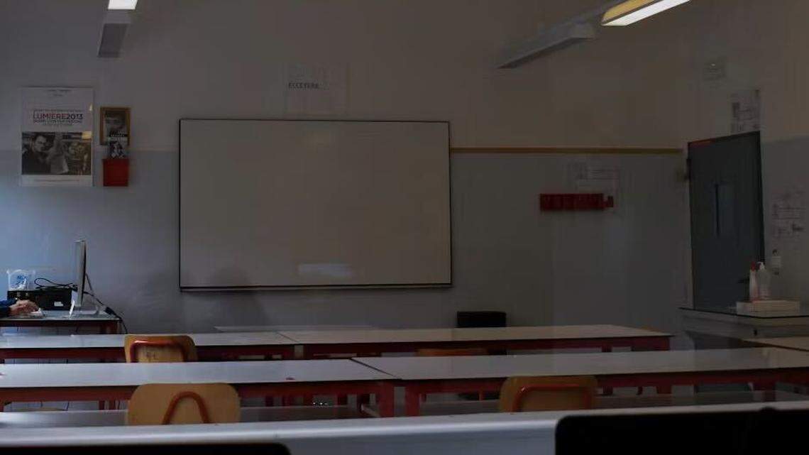 A video shared on social media shows a Georgia high school teacher writing a racial slur on a classroom whiteboard. School district officials said the teacher was fired after the incident.