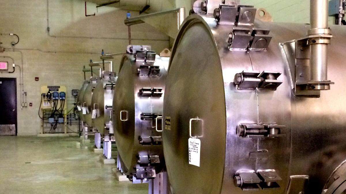North Miami Beach’s water-treatment plant.