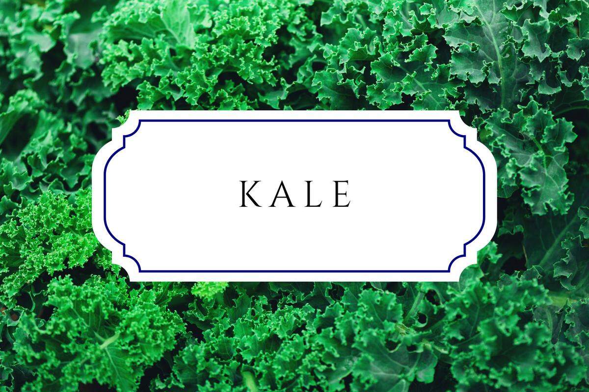 botanical baby names kale