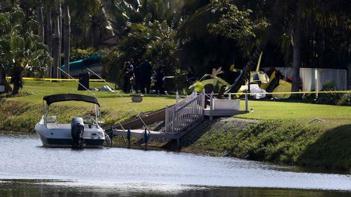 A small plane crashed in the backyard of a Boynton Beach home March 6, 2020.