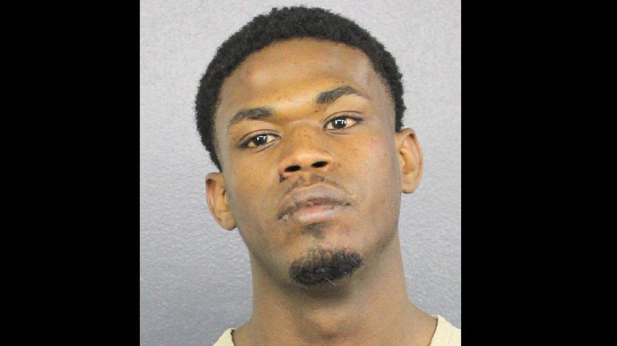 Carl Auguste in his latest mugshot