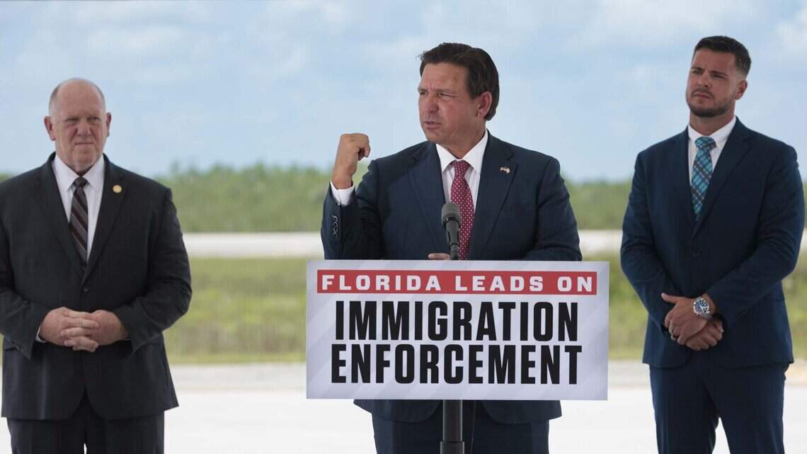DeSantis says Alligator Alcatraz ‘fulfilled’ its role as he closes it after 1 year