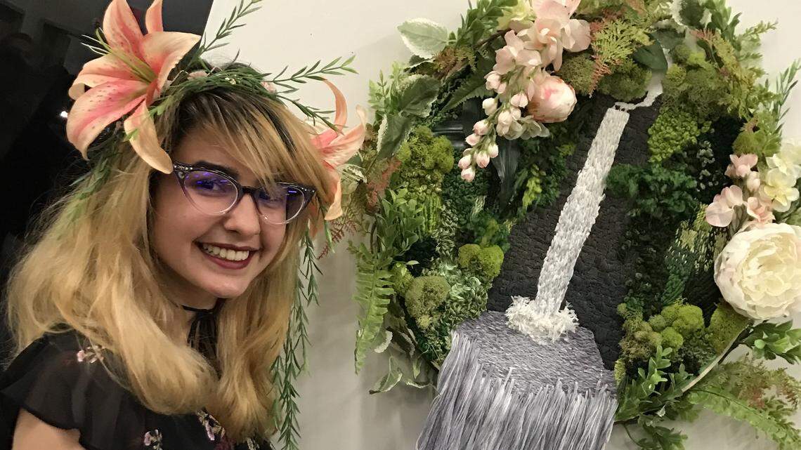 In 2017, Miami Arts Charter Wynwood student Thalia Cardenas won first place and $2,500 for her “Cascada 1st” at the Art of Aromas Scholarship competition hosted by Doctor Aromas Foundation.
