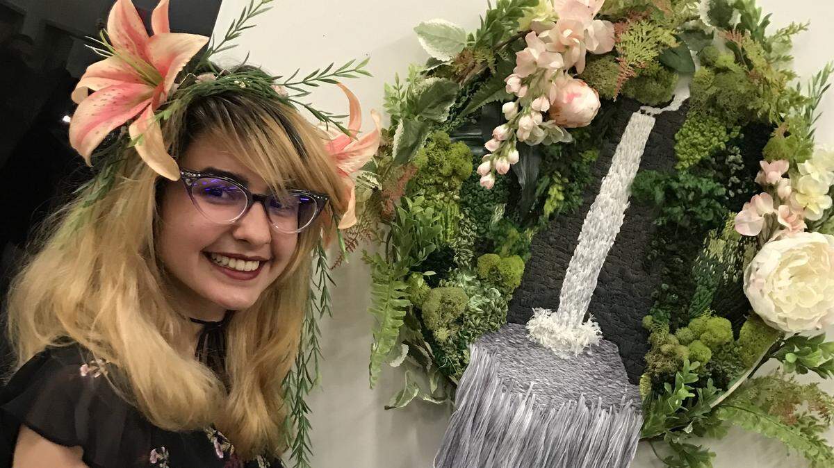 In 2017, Miami Arts Charter Wynwood student Thalia Cardenas won first place and $2,500 for her “Cascada 1st” at the Art of Aromas Scholarship competition hosted by Doctor Aromas Foundation.