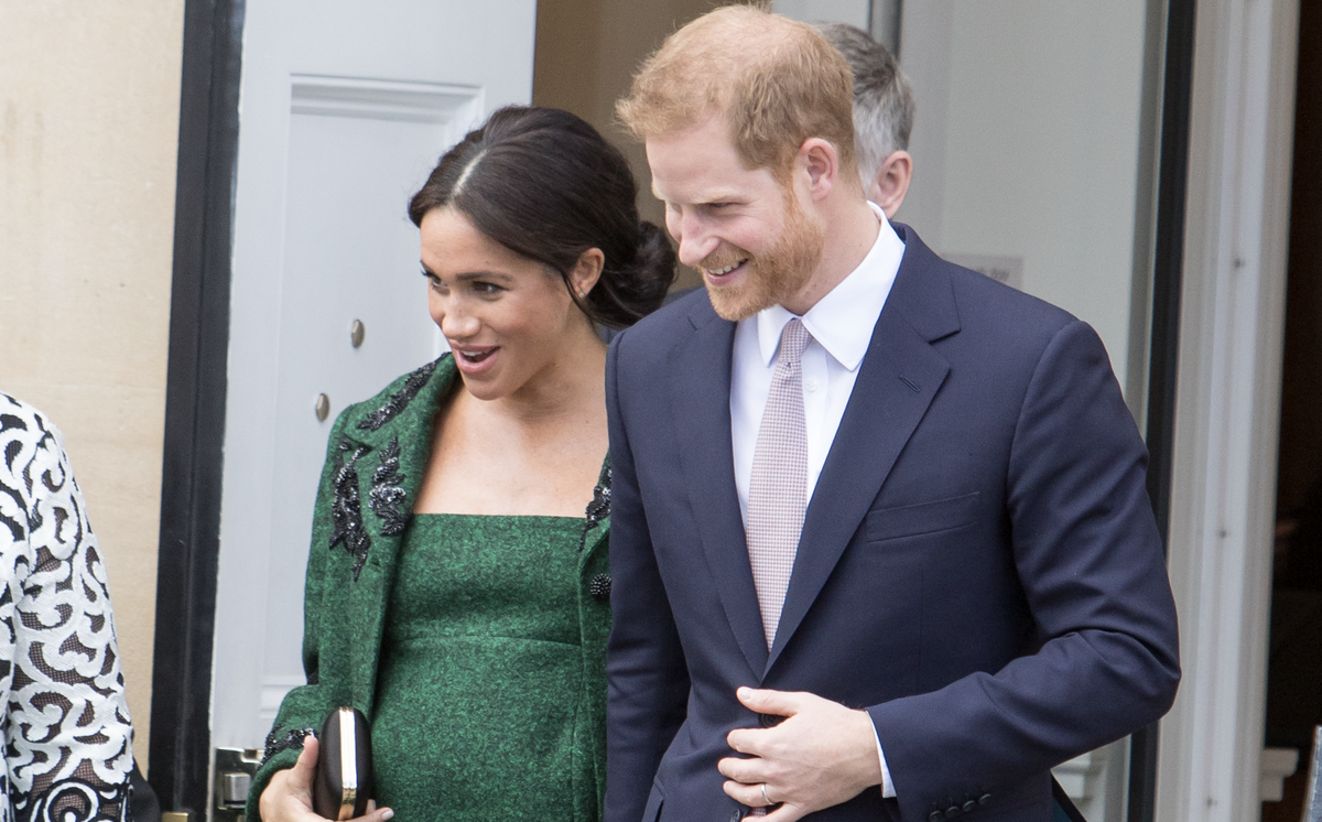 Meghan Markle during her pregnancy with Archie.