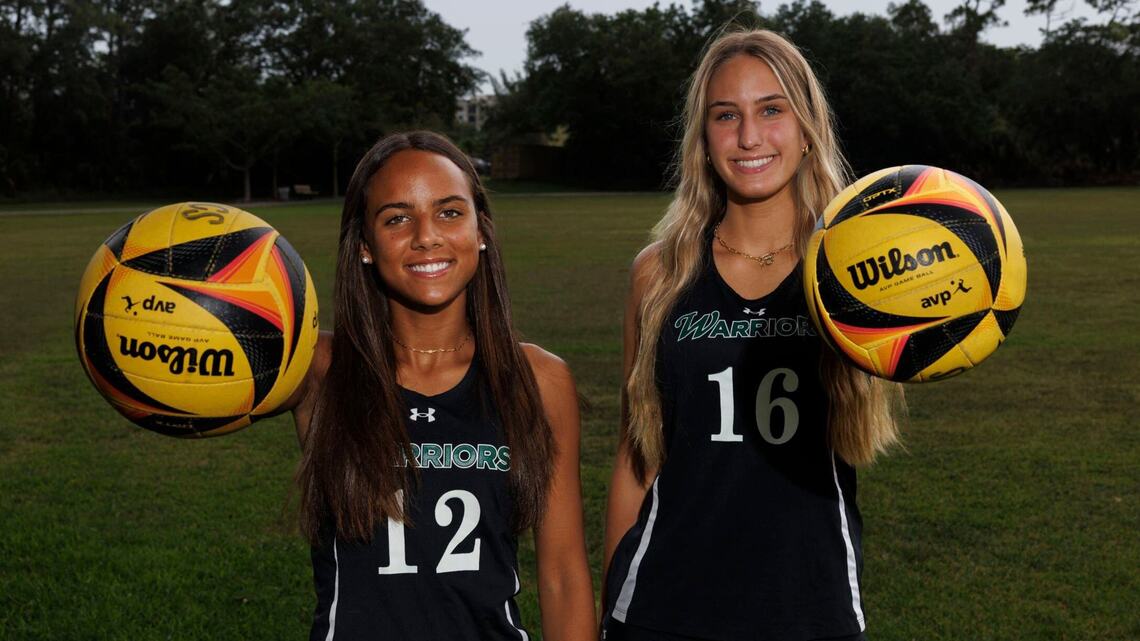 Westminster Christian’s Matias and Artiles are Dade Beach Volleyball Players of the Year