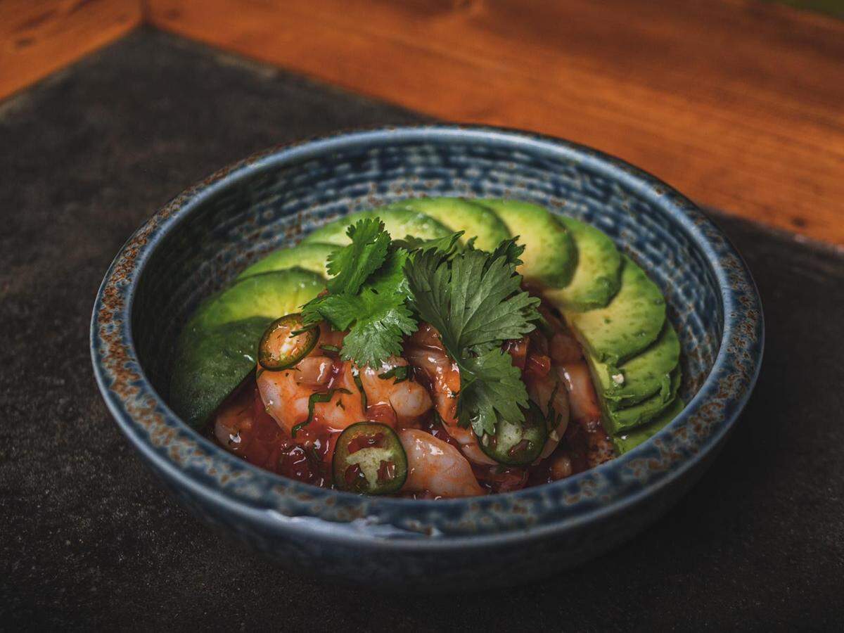 Ceviche at Mayami Mexicantina in Wynwood.