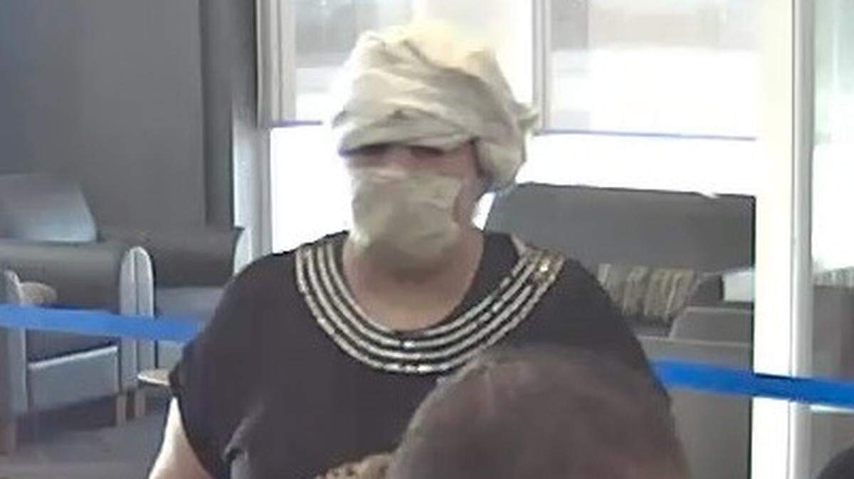 The FBI released photos of a woman who detectives say robbed a Hialeah TD Bank branch Feb. 7, 2019.