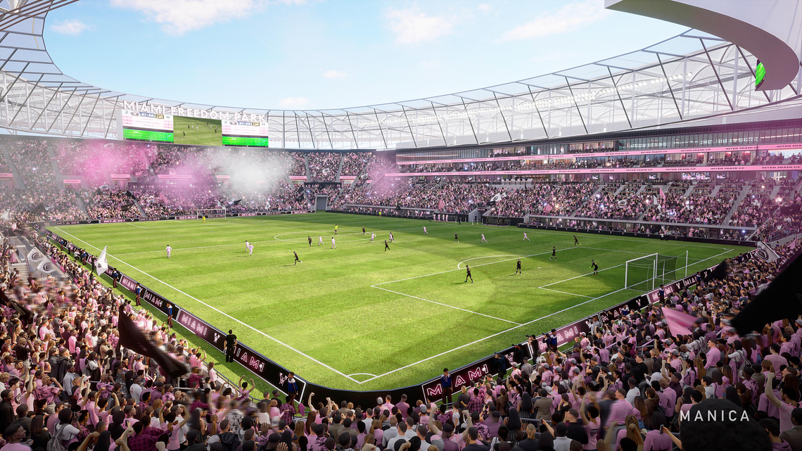 Miami Freedom Park, the new Inter Miami permanent stadium due to open in early 2026, will have 26,700 seats.
