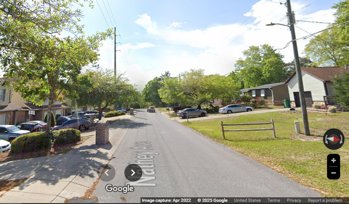 Officials in Niceville, Florida, report the tank landed near the intersection of Nathey Avenue and Monette Street, which includes single-family homes and townhomes.