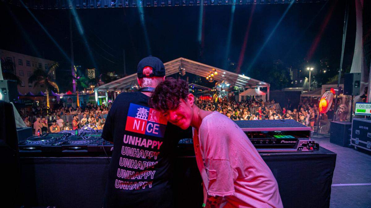 Gooddroid and Bonnie Beats perform at “Catwalk: A Night of Vogue” at Wynwood Pride in 2019. The event drew 50,000 people in its first year but was digital last year due to the pandemic.