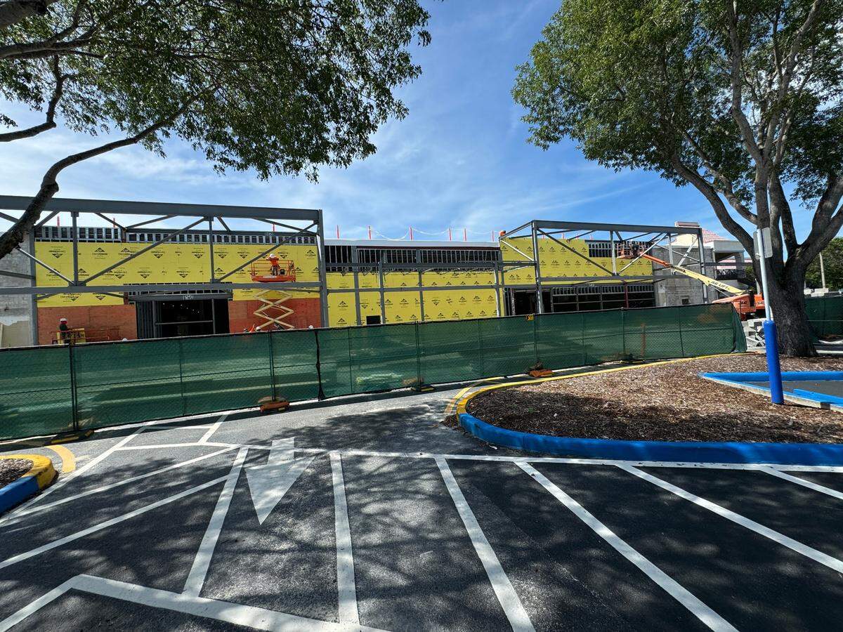 Burlington at Key Largo’s Tradewinds Mall moved into the space of a former Publix location at the shopping complex when the grocer opened a 64,000 square foot Publix in February. That Keys Burlington is under construction as seen on Sept. 3, 2024.