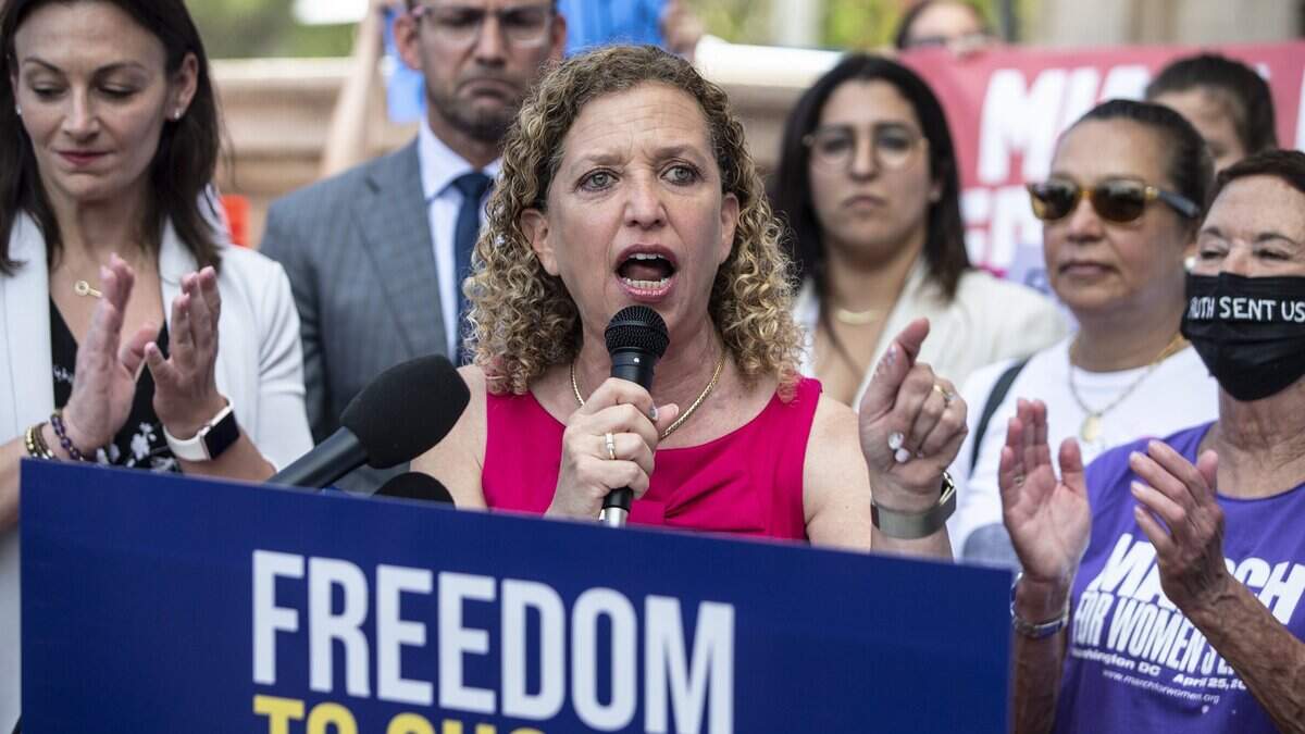 Florida Democratic Party Chairwoman Nikki Fried, to the left in white, says she is “disappointed” in Congresswoman Debbie Wasserman Schultz’s “refusal to engage in meaningful dialogue about her decision” to campaign in Florida’s 20th congressional district.