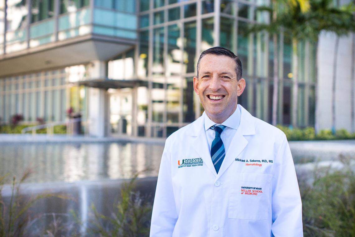 Dr. Mikkael Sekeres, who specializes in leukemia and bone marrow disorders in older adults at Sylvester Comprehensive Cancer Center at the University of Miami.