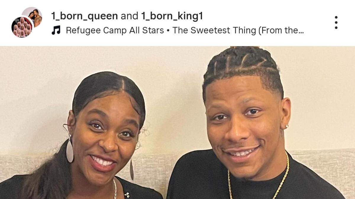 wnba player cheyenne parker-tyus with husband keevin tyus
