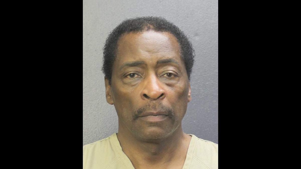 Dr. Tommy Louisville in his Broward Sheriff’s Office mugshot.