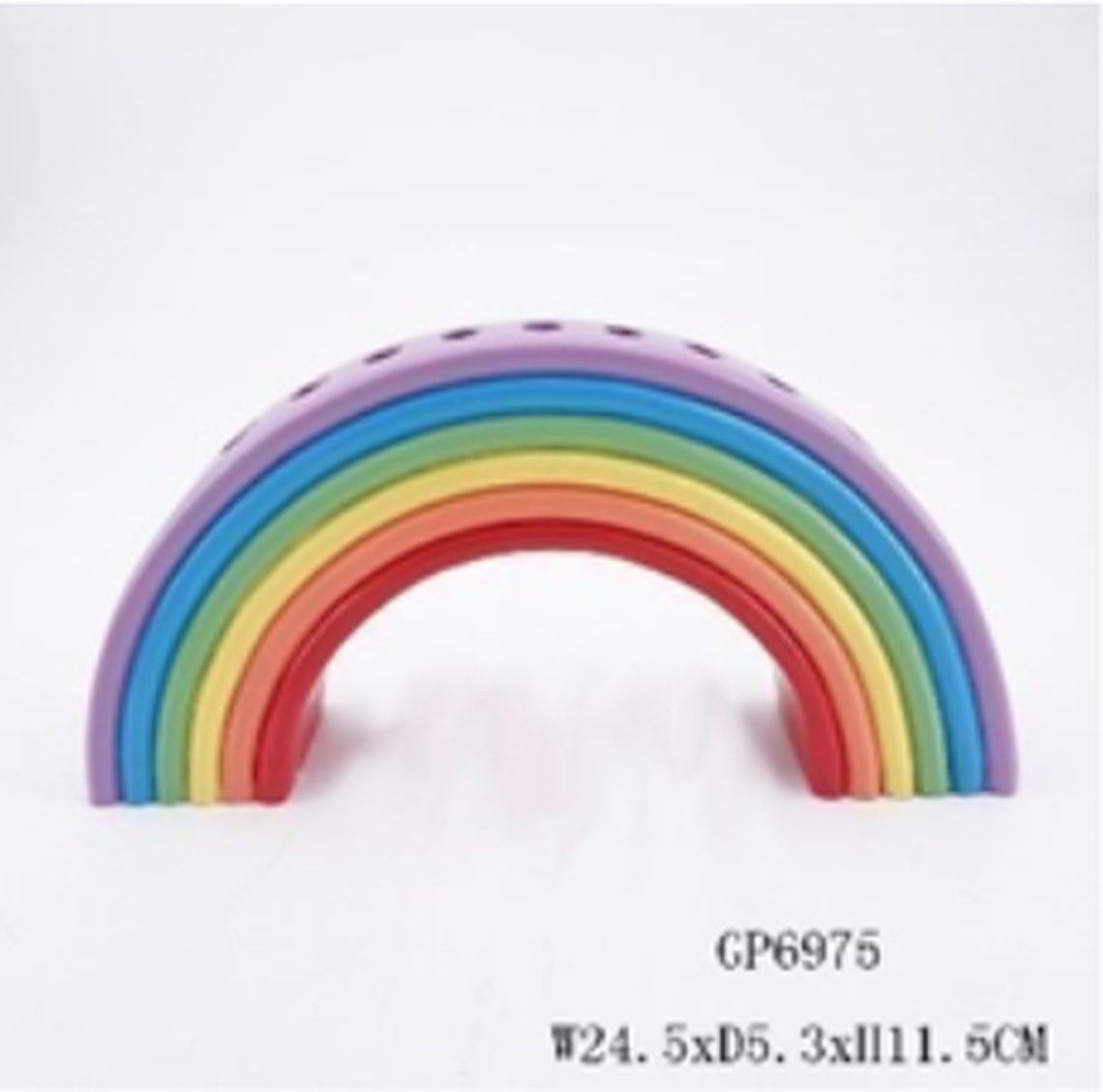 TJX Rainbow Menorah