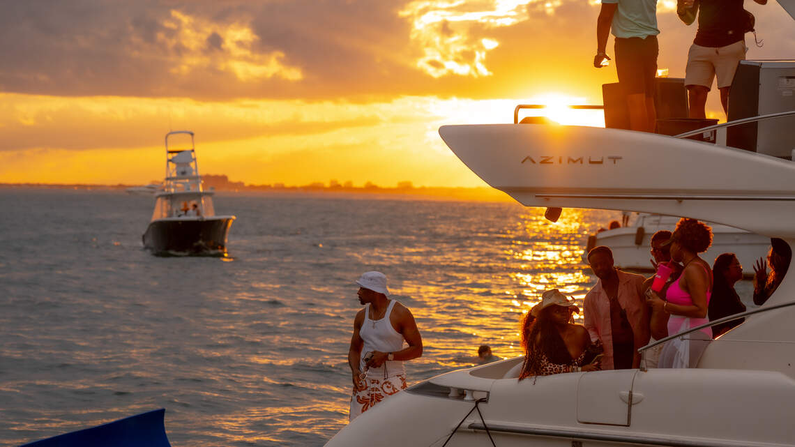 How Black Yacht Day is building community on the water in Miami
