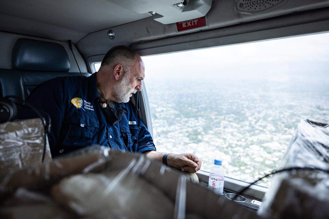 Celebrity Chef José Andrés, who founded World Central Kitchen, traveled to southern Haiti after the August 14, 2021 earthquake to help provide assistance. Andrés’ not-for-profit relief organization is providing thousands of daily hot meals to earthquake victims.
