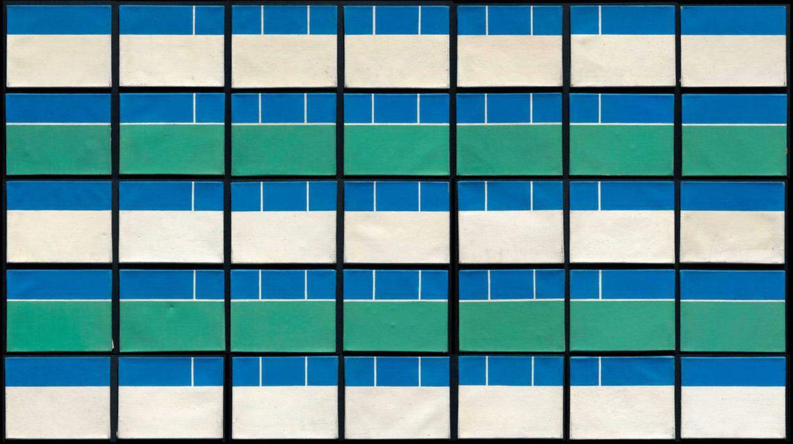 Ralph Coburn's "Blue, White, Green”