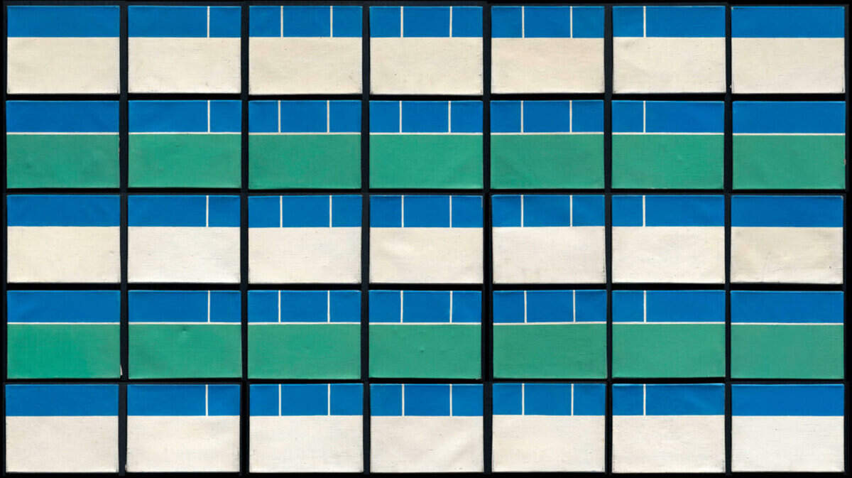 Ralph Coburn's "Blue, White, Green”