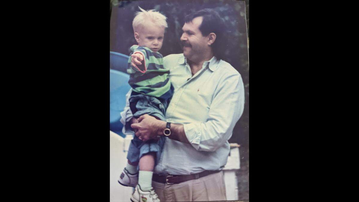 Miami lawyer Alex Michaels, in an undated photo, with his son, Jacob Michaels.