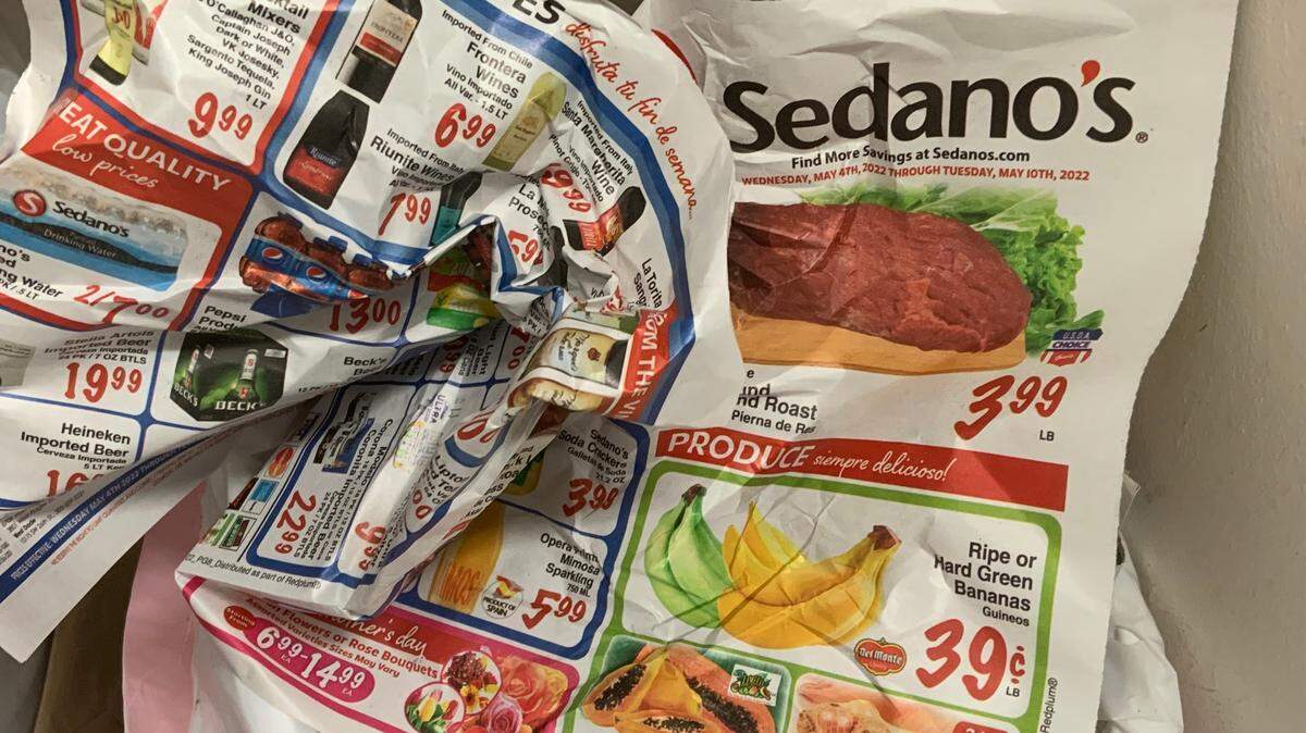 The trash was where some of the food in a Kendall Sedano’s wound up during a Florida Dept. of Agriculture inspection.