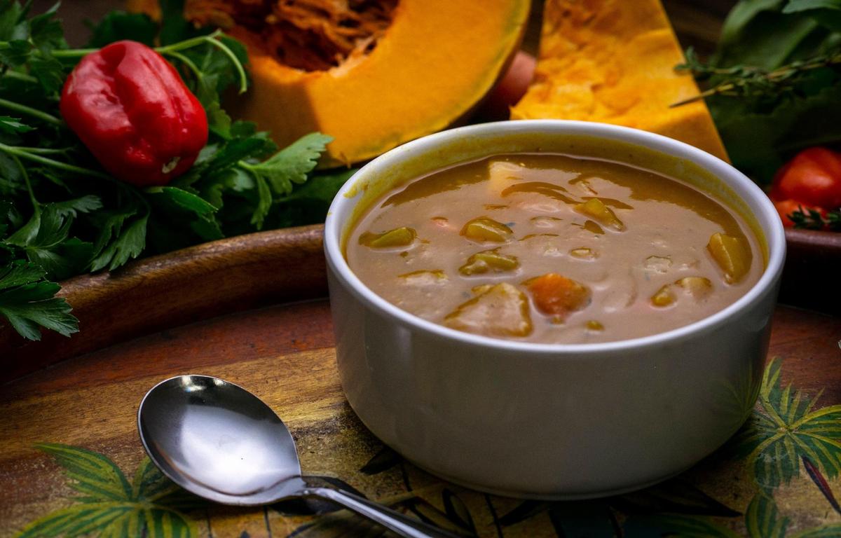 Few things unite Haitians more than savoring a bowl of soup joumou like this one made by Chef Dominique at KC Healthy Cooking, 11900 Biscayne Blvd, suite 103, North Miami, Florida.