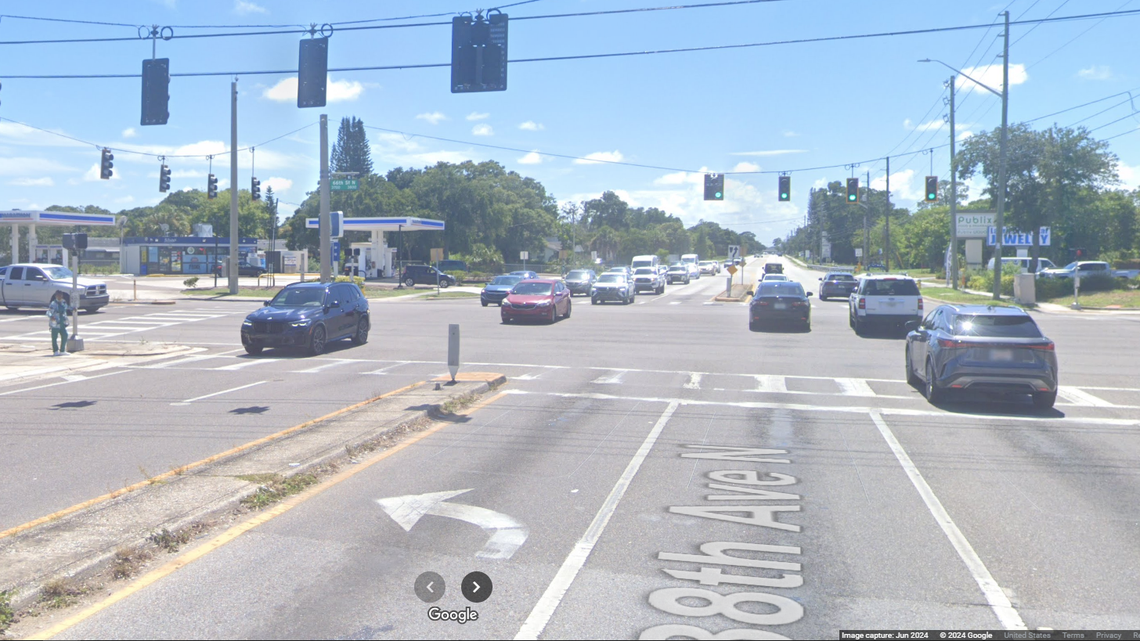 The race happened April 18 at 38th Avenue North and 66th Street North — in full view of an cop in a unmarked patrol car, police told McClatchy News.