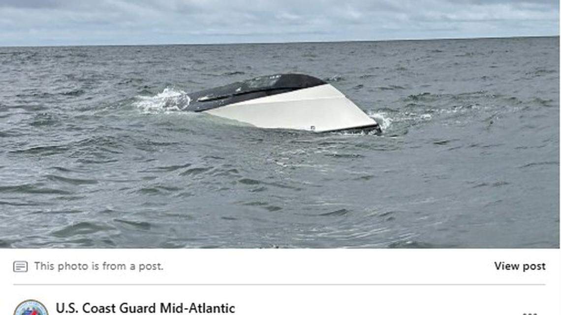 Five people were rescued from a swamped boat off the New Jersey coast when good Samaritans stepped in, officials said.