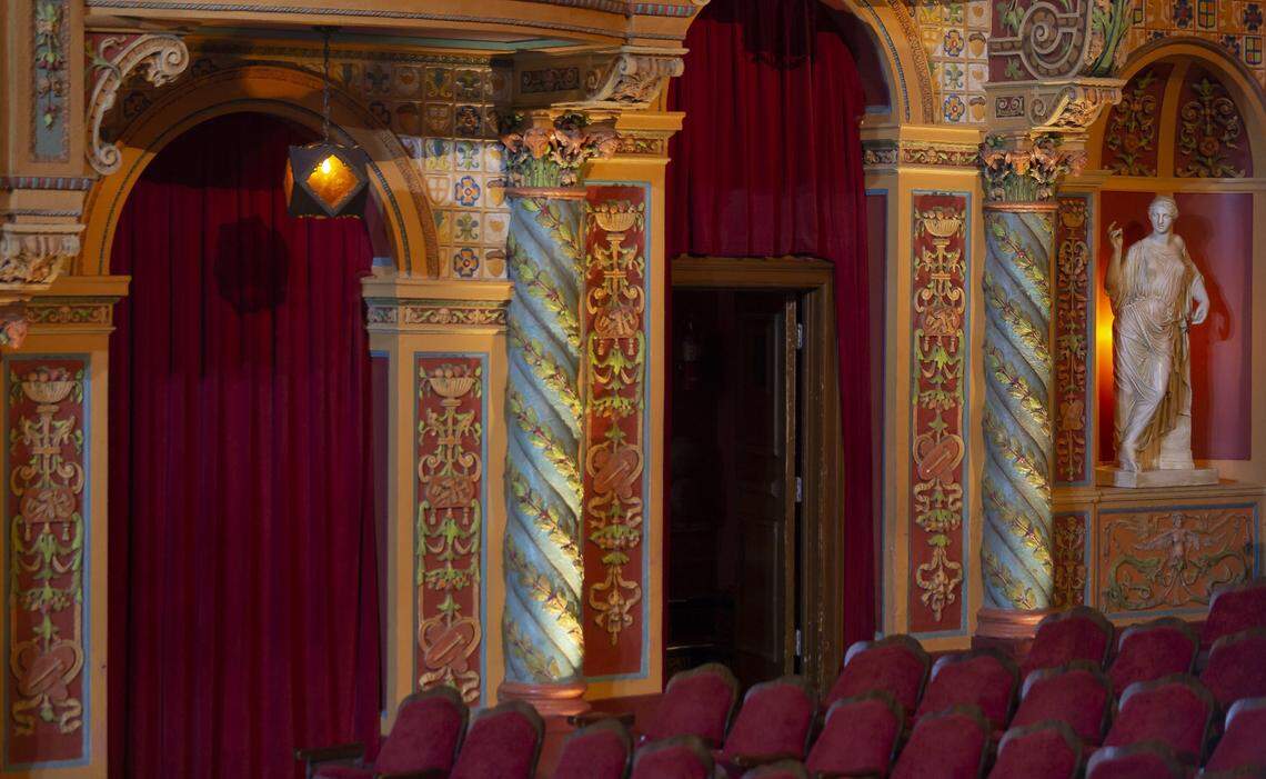 An inside view of the Olympia Theater in downtown Miami on Monday, July 8, 2019. Recent proposals to restore the theater have been presented at the City of Miami, which owns the property.
