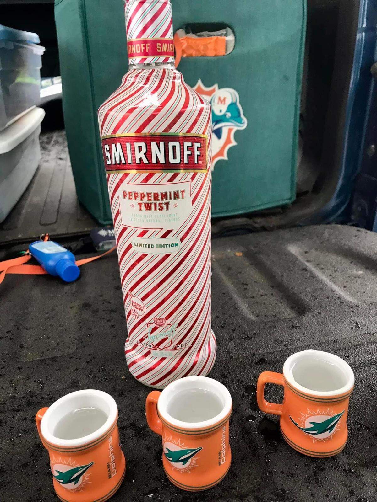 Now, some of this will keep fans warm on a chilly day for tailgating at Hard Rock Stadium in Miami Gardens.