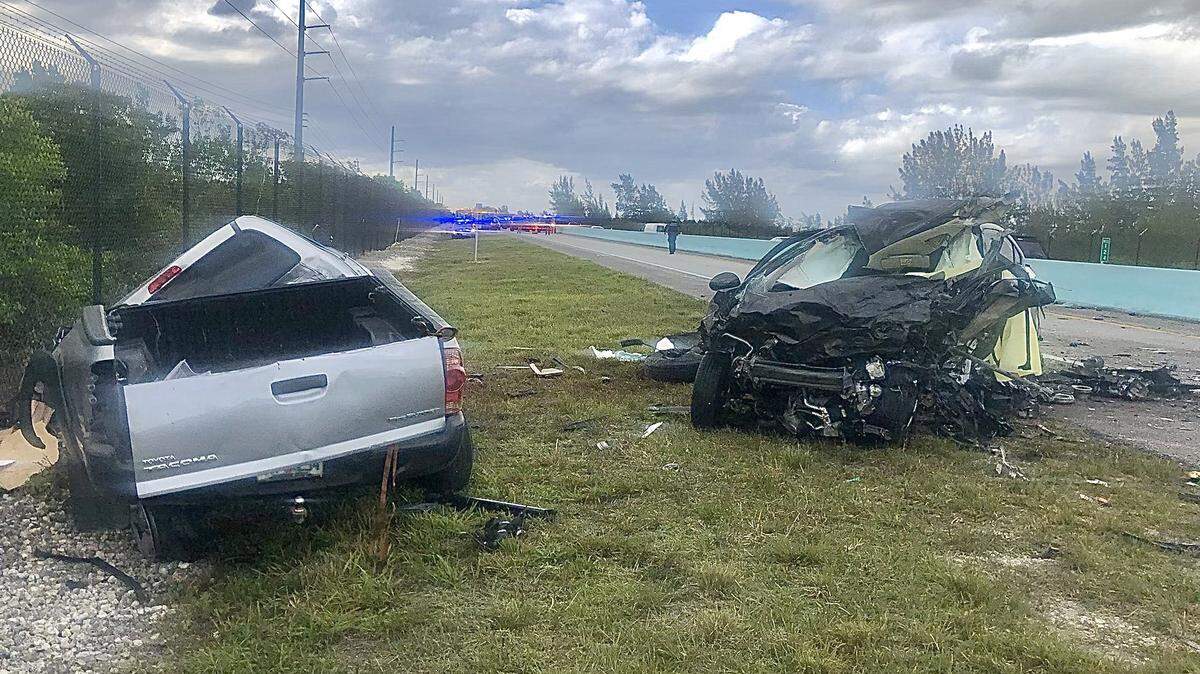 Two people died in a crash on U.S. 1 near mile marker 124 on Wednesday, May 11, 2022, according to Florida Highway Patrol.