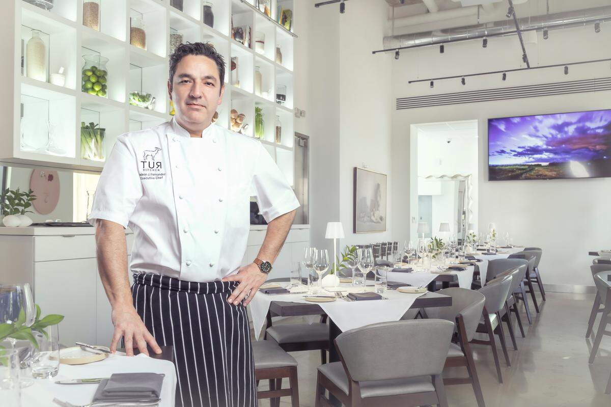 Executive Chef Nelson J. Hernandez of Tur Kitchen.