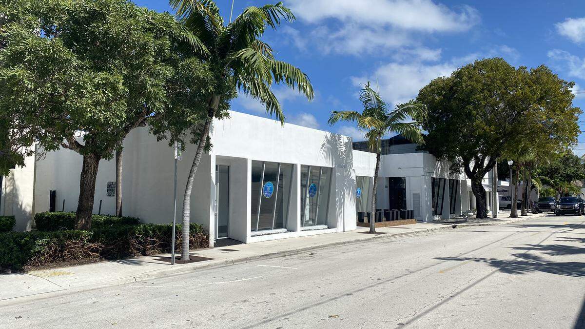 Restoration Hardware is expanding to The Market at Miami Design District. Above: A photo of one of The Market at Miami Design District spaces undergoing renovations.