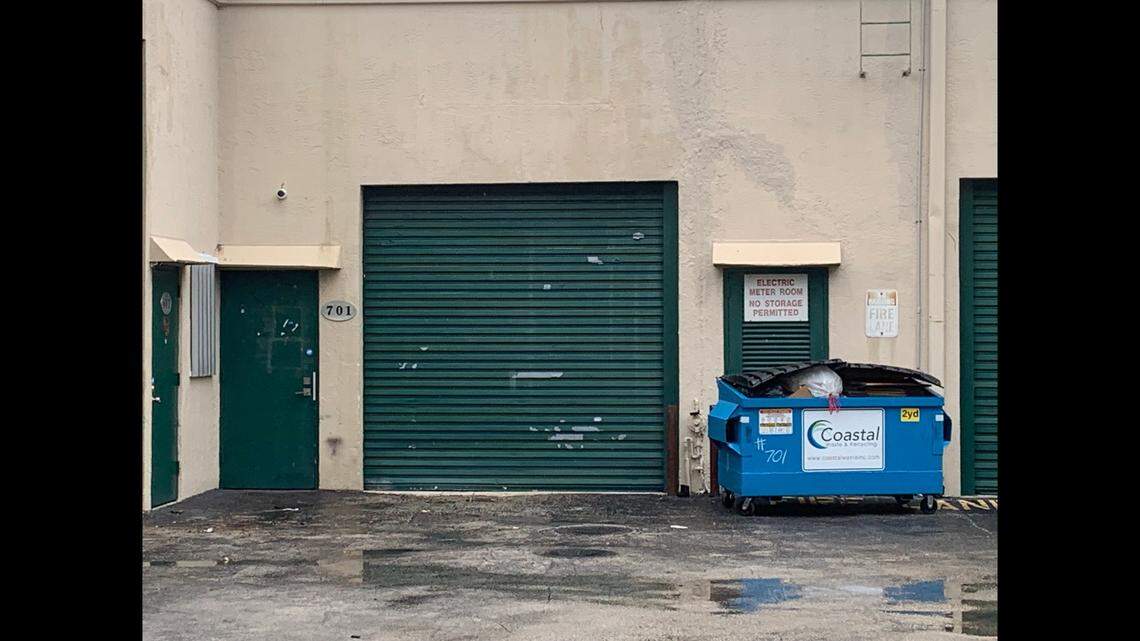 The Florida Department of Agriculture and Consumer Services administrative complaint says Thompson Nation Holdings used this Pompano Beach location, 1791 Blount Rd., Suite 701, as a warehouse. Thompson Nation Holdings produces nothing, so the only goods it would need to store are the possessions of moving customers who didn’t pay illegal price jackups.