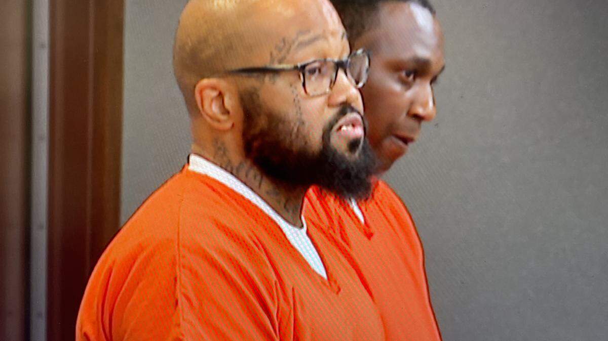Reginald Louis Jackson and co-defendant Roderick Martin appear in court on Tuesday, April 21, 2026. Jackson and Martin are heading to trial in May after rejecting plea deals.