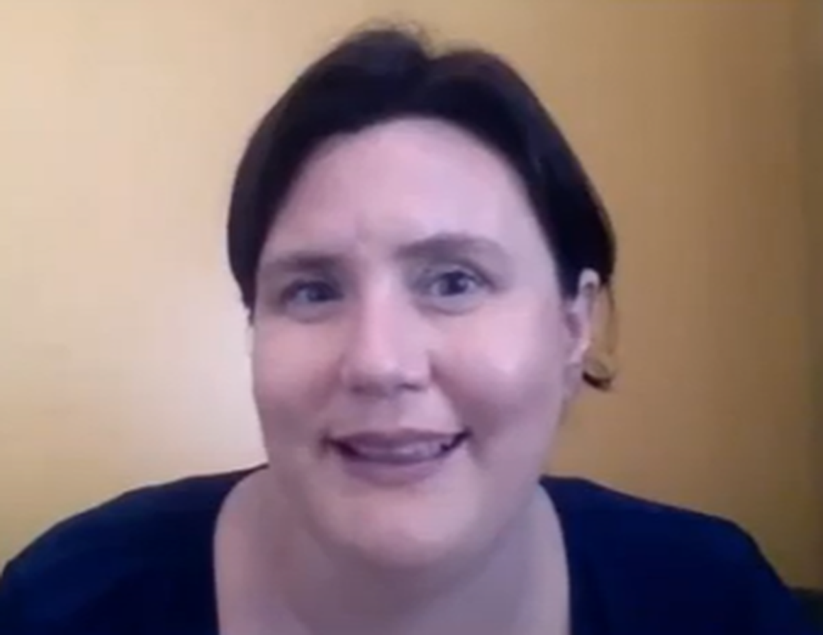 Ruth Swanson, a former English instructor in China, is running as a Republican for elections supervisor in Miami-Dade County.